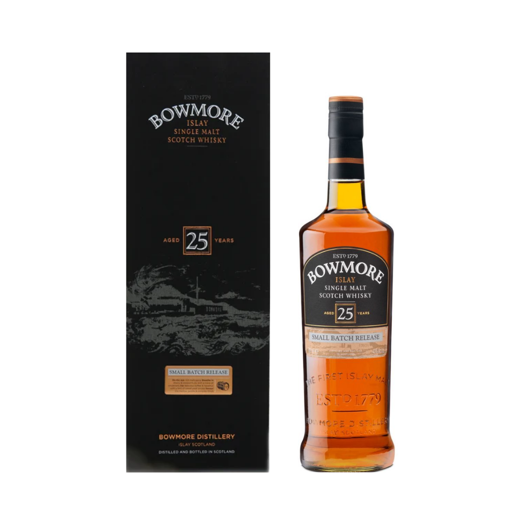 Bowmore 25 Small Batch Release (OLD RELEASE) Islay Single Malt Scotch Whisky