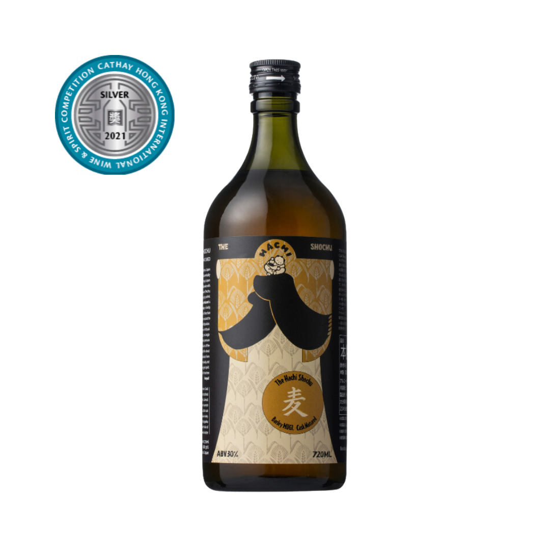 The HACHI Shochu, Barley (Mugi), White Oak Cask Matured, Batch 3