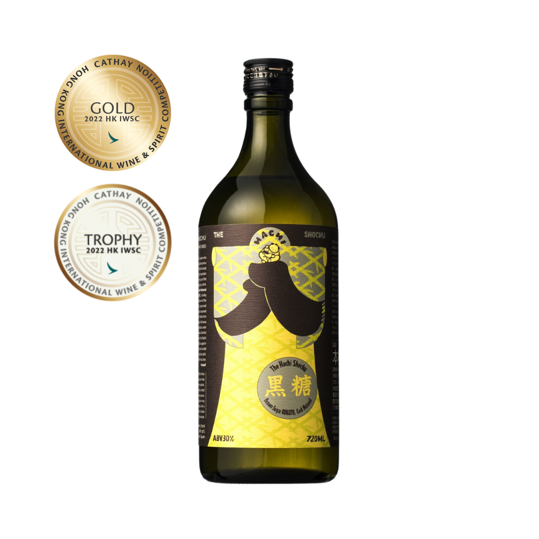 The HACHI Shochu, Brown Sugar (Kokuto), Virgin Oak Matured