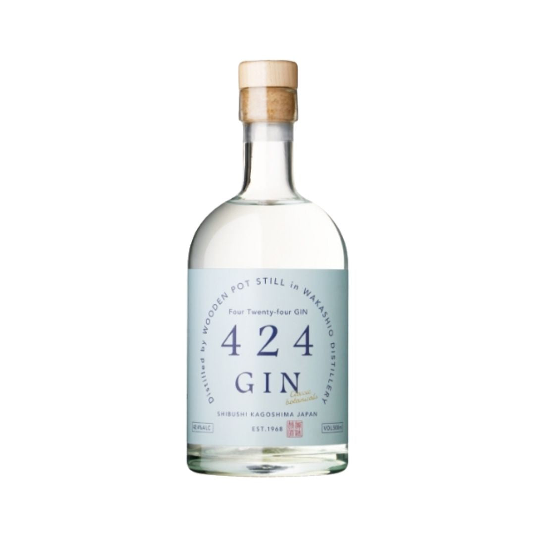 Wakashio 424 GIN - CLASSIC BOTANICALS Japanese Craft Gin 500ml