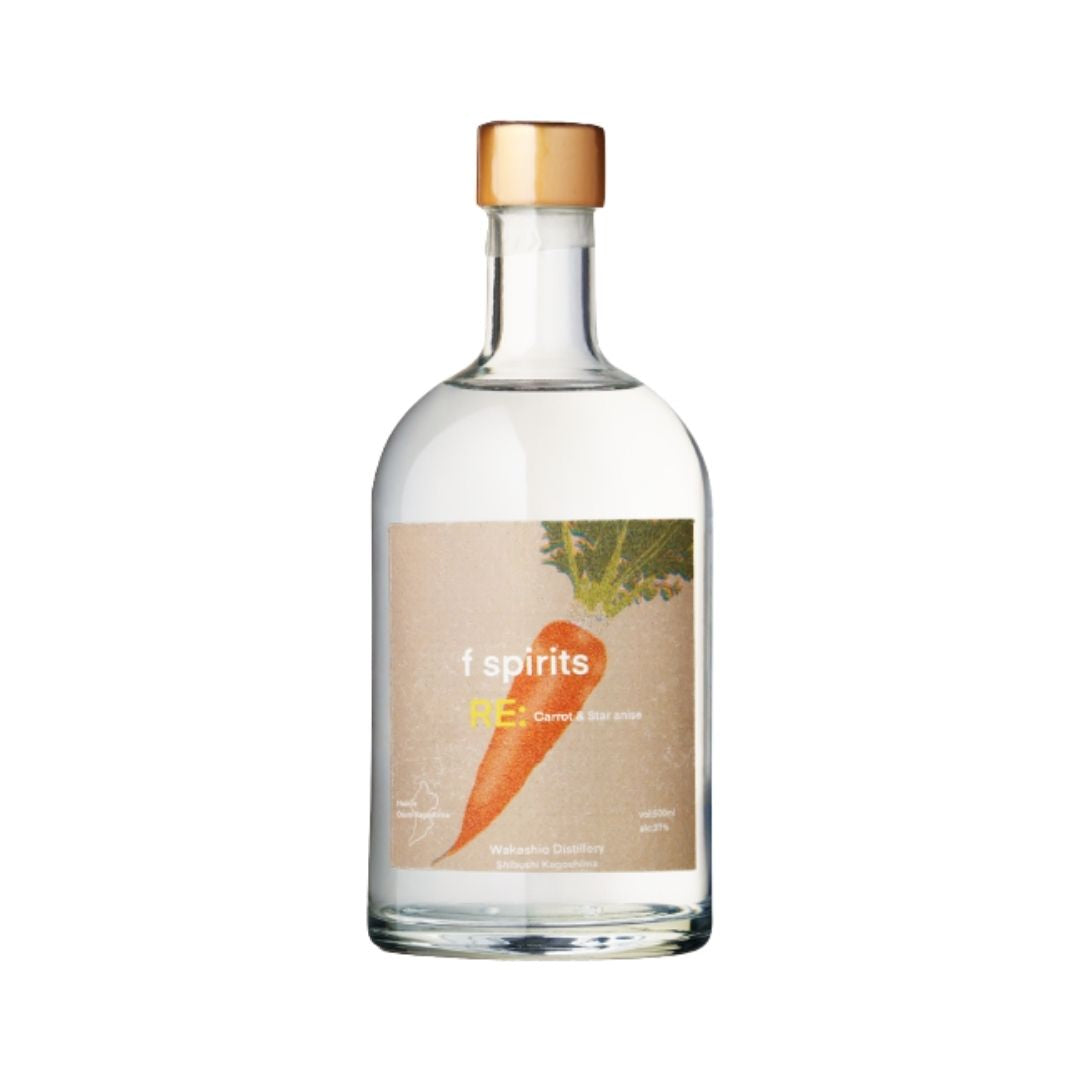 Wakashio "F Spirits" Carrot & Star Anise Japanese Spirit 500ml