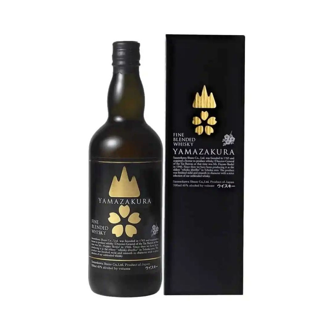 The Yamazakura Fine Blended Whisky is made by Sasanokawa Shuzo Co, a small distillery in Japan which has recently set up the new Asaka Whisky Distillery under their company as well. Their own distillation has also gone through turbulent times in sync with the Japanese whisky market's boom and bust cycles with bulk spirit imports replacing their own production through these times. 