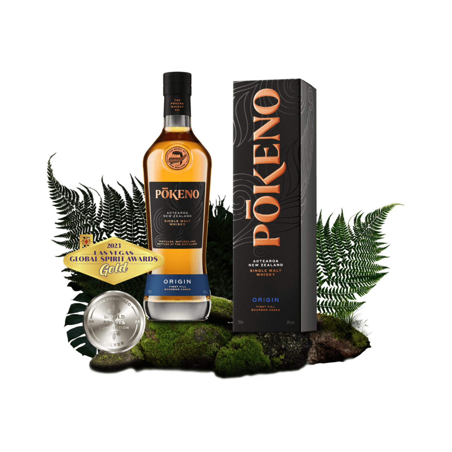 Pōkeno 'ORIGIN' New Zealand Single Malt Whisky