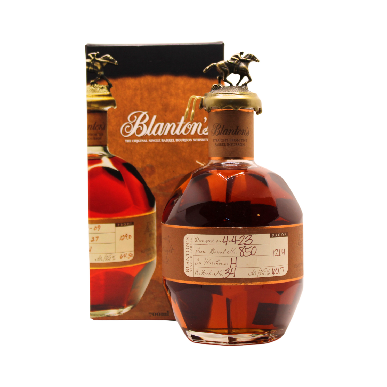 Blanton's Bourbon 'Straight from the Barrel' Dumped 2023
