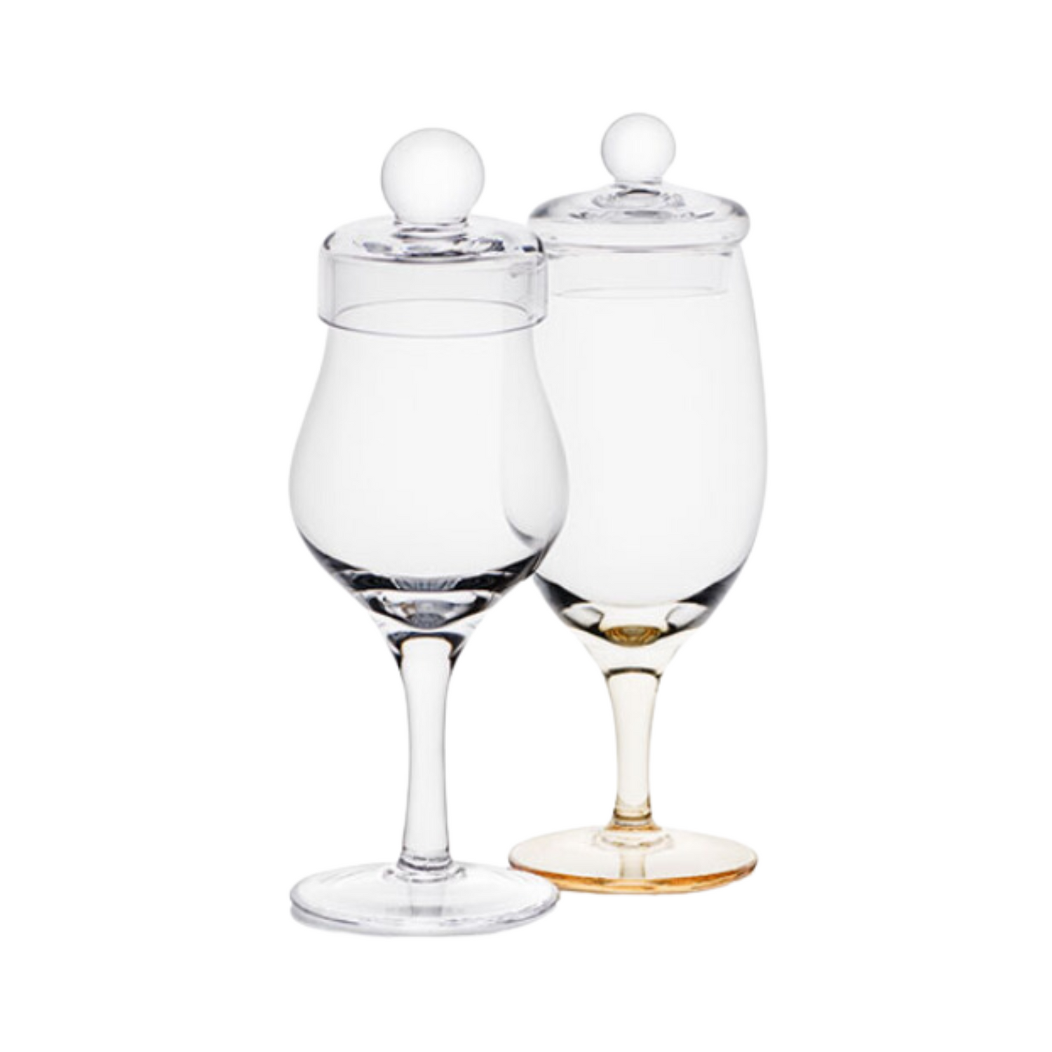 Amber Handmade Whisky Nosing & Tasting Box - Set of 2 Glasses