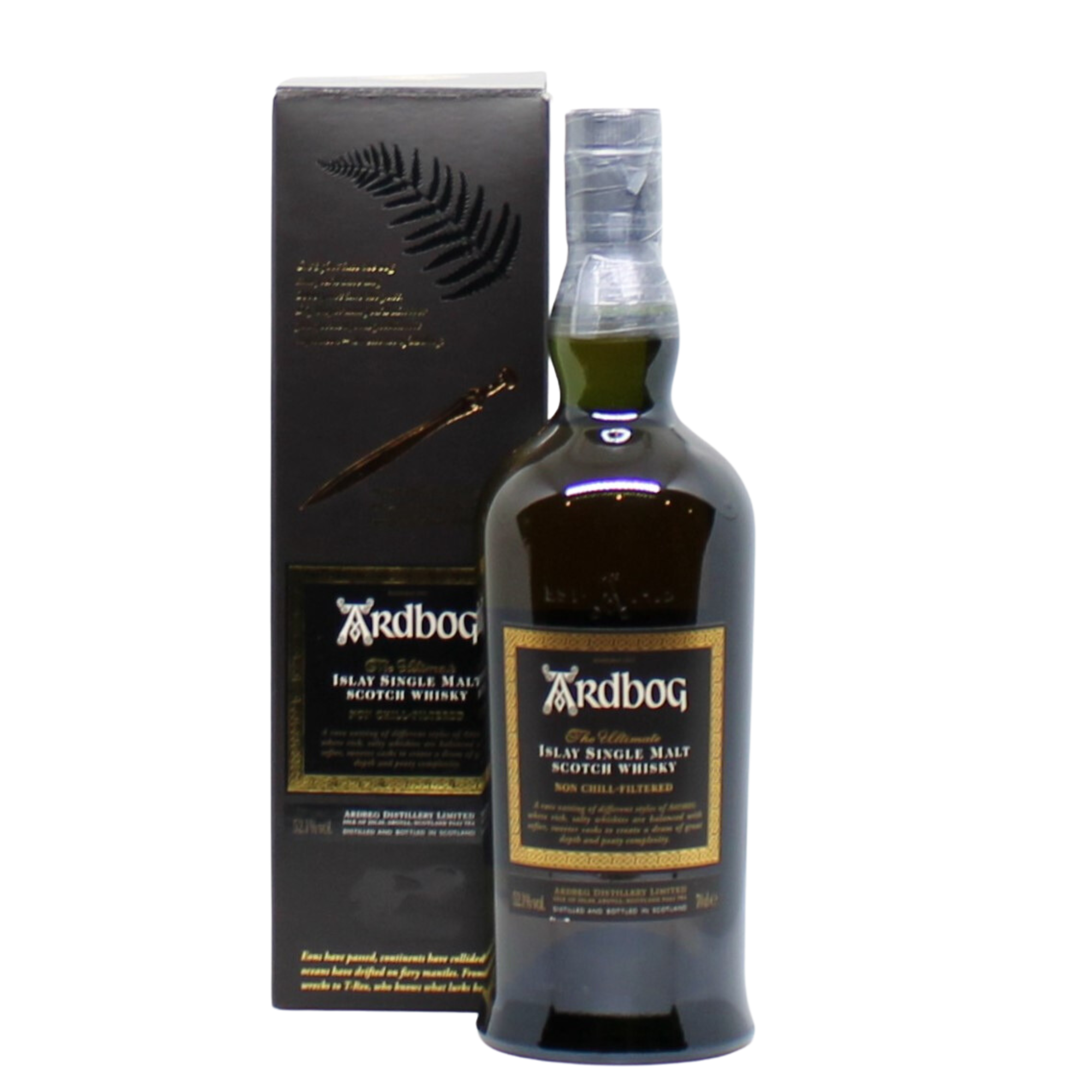 A limited edition Ardbeg released during the 2013 Fèis Ìle whisky festival. Aged in a combination of bourbon as well as some Manzanilla sherry casks, this is reportedly a vatting of 10 Year aged whisky and was produced for the &