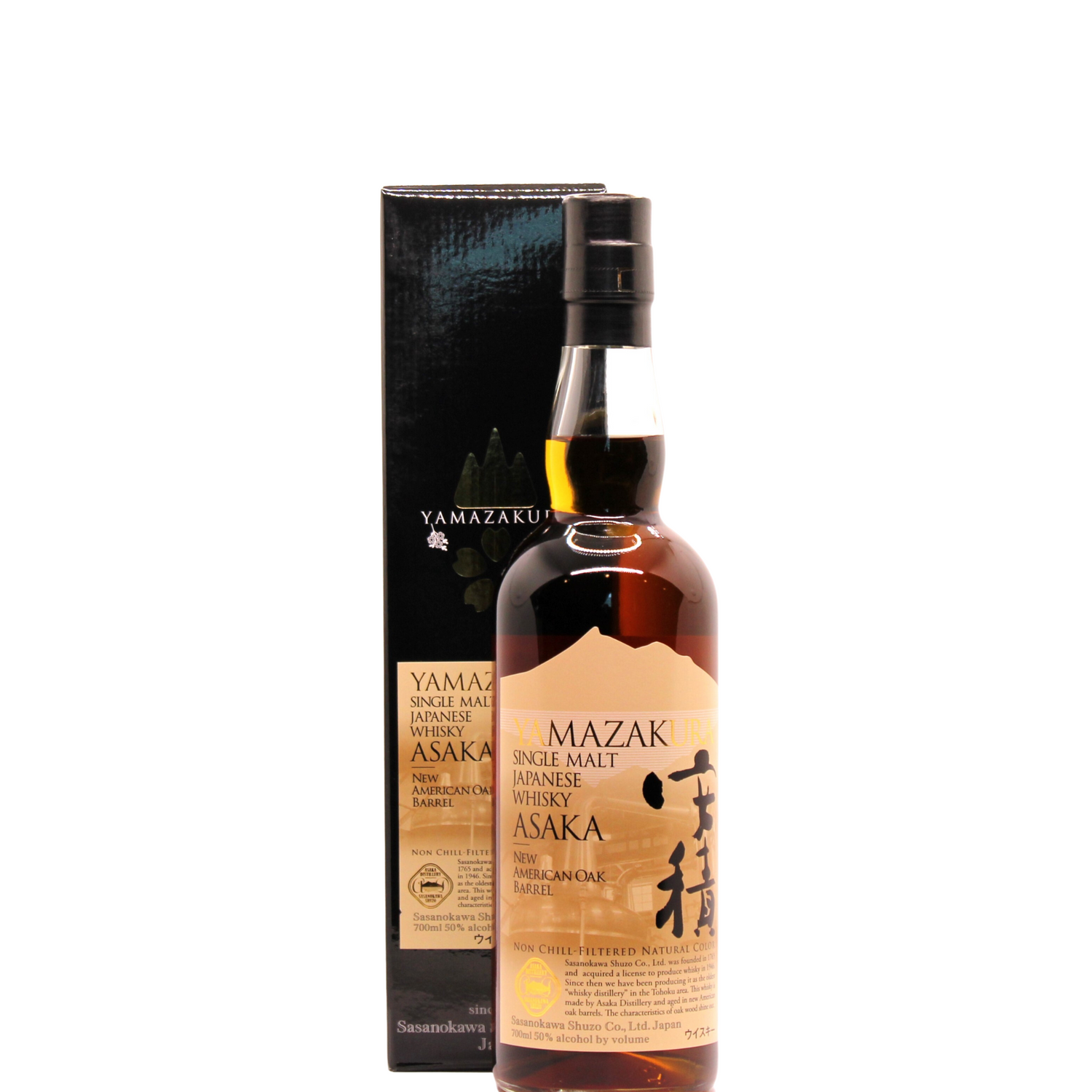 YAMAZAKURA Single Malt Japanese Whisky ASAKA Distllery New American Oak Barrel
