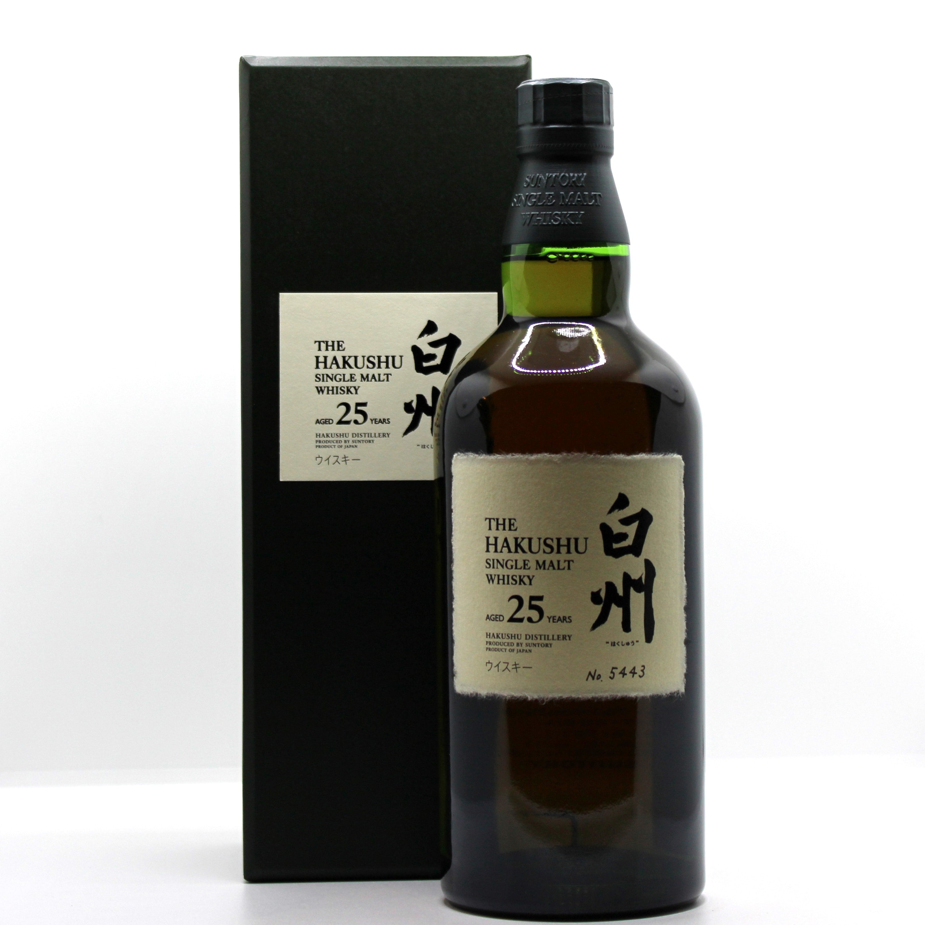 Hakushu 25 Years Old Single Malt Japanese Whisky