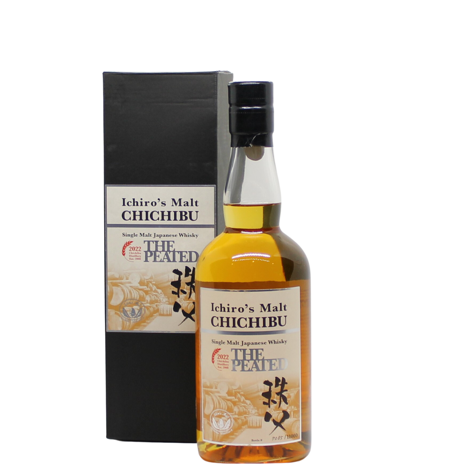 The Peated 2022 Edition from the Chichibu Distillery was released after a gap of four years. The previous release was bottled in 2018 for the 10th anniversary of Chichibu. Matured in ex-Bourbon barrels for between five and seven years, only 11,000 bottles were produced.