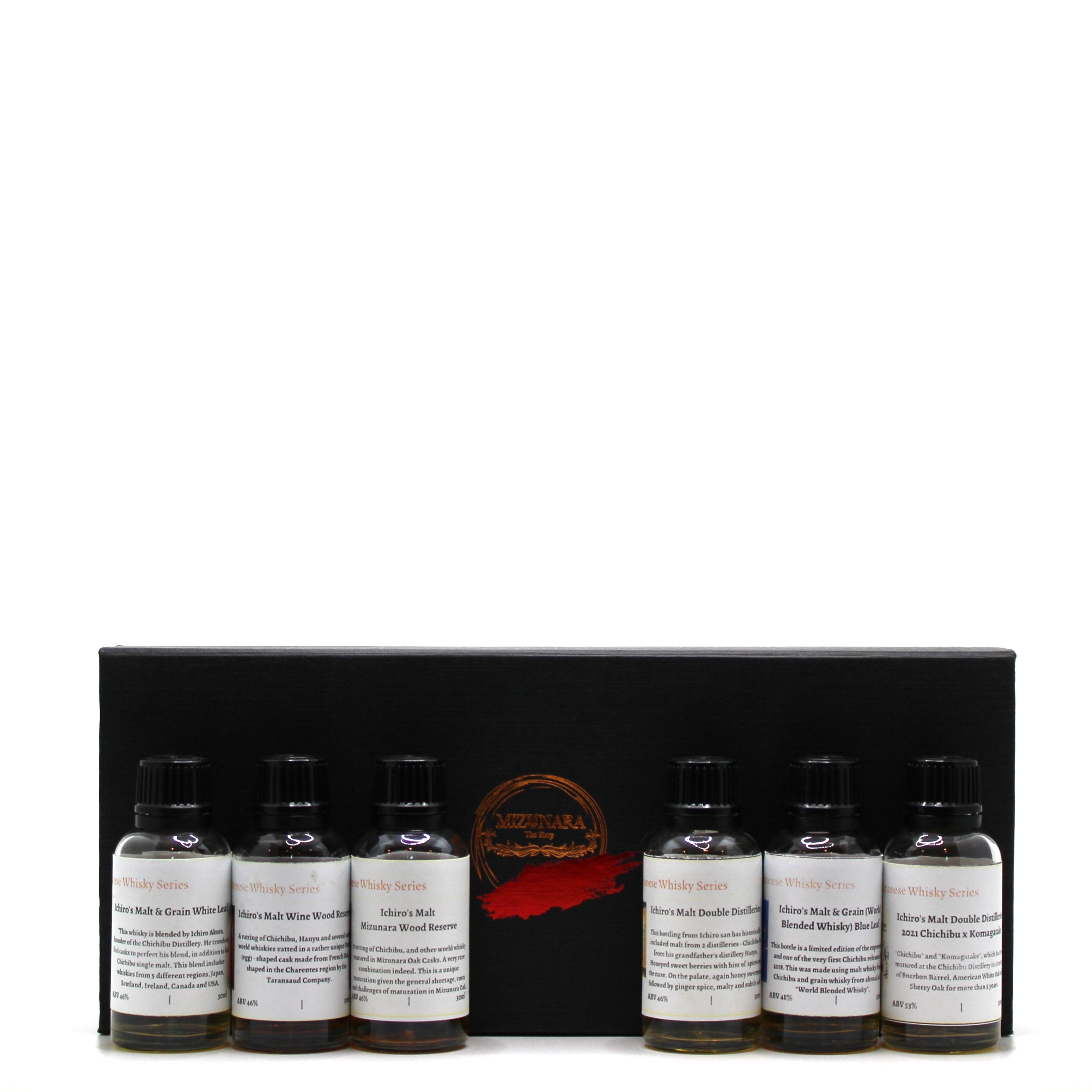 Ichiro's Malt Whisky (6 x 30 ml) Tasting Set with Gift Box