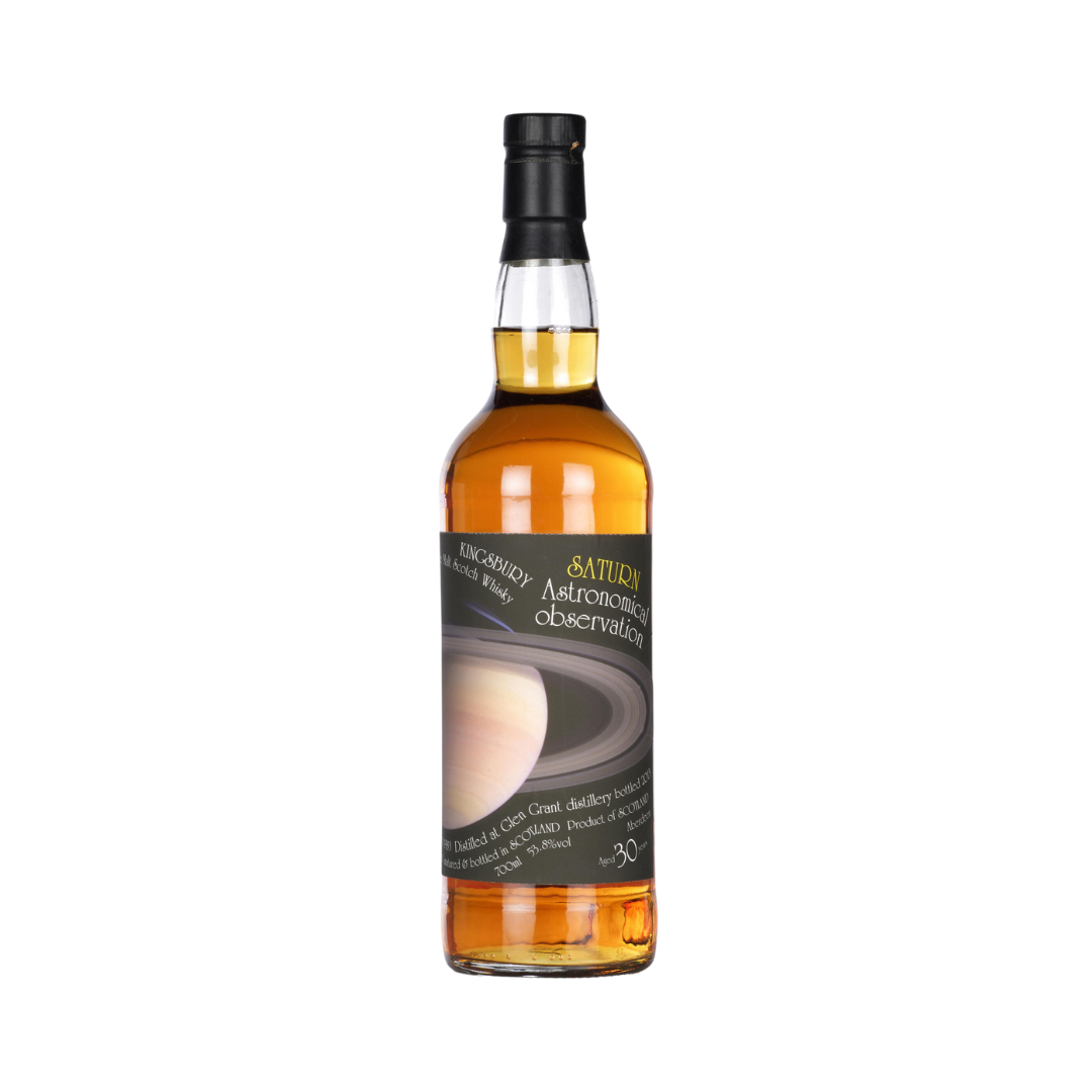 Kingsbury Glen Grant 1983 30 Saturn: Astronomical Observation Single Malt Scotch Whisky