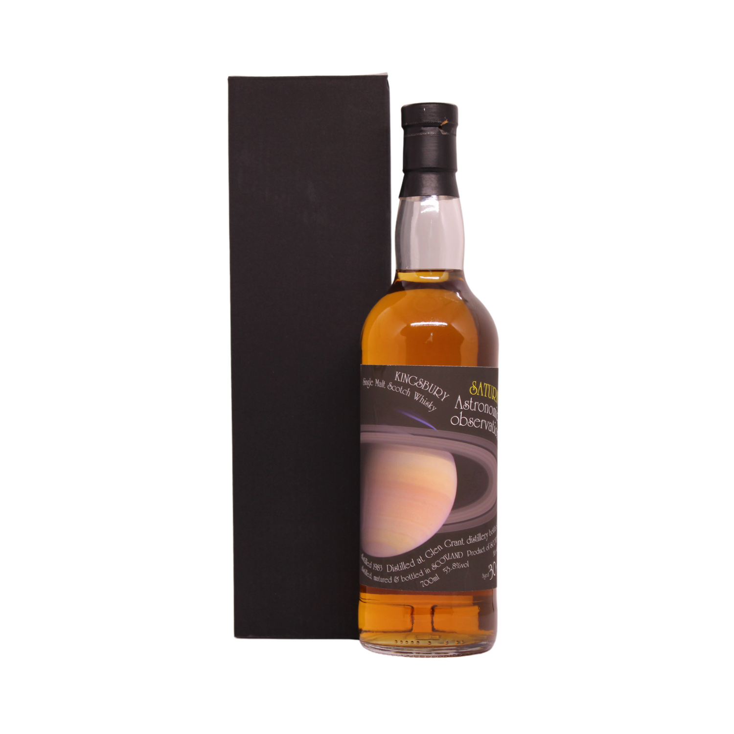 Kingsbury Glen Grant 1983 30 Y/O Saturn: Astronomical Observation Single Malt Scotch Whisky
