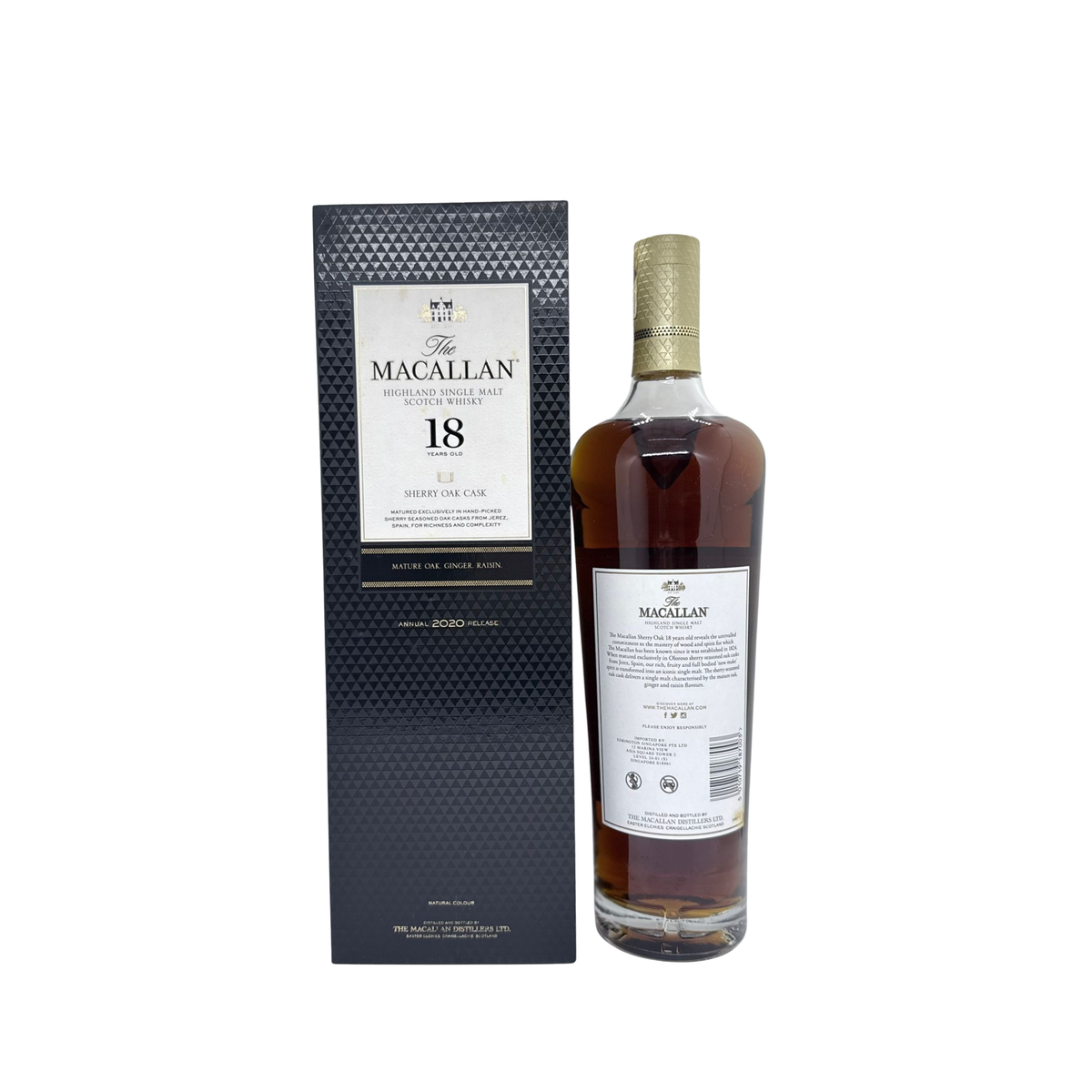 The Macallan 18 Year Old Sherry Oak 2020 Release