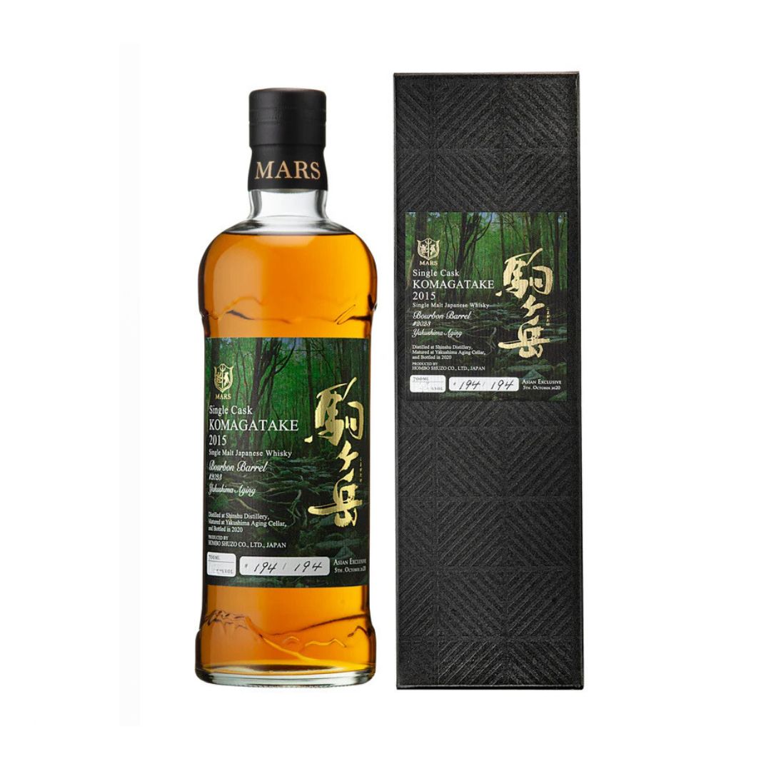 A non-peated single malt whisky distilled at Mars Shinshu Distillery and matured in Bourbon Barrel (#2023) at Yakushima Aging Cellar (a very unique aging environment located on a subtropical island of Kagoshima covered&nbsp;extensively by a cedar forest that contains some of Japan's oldest living trees. Some areas have been declared a Natural Heritage Site in 1993).&nbsp;