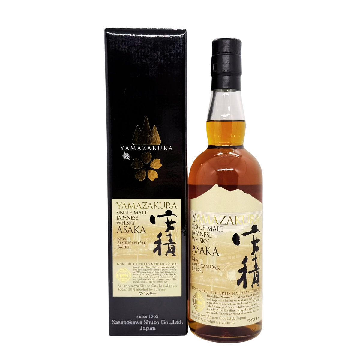 This Single Malt Japanese Whisky distilled at the Asaka Distillery has been matured in New American Oak barrels which gives it a distinctive flavour profile comprising Toffee, Caramel alongside Oak spices, Cinnamon and Black Pepper. A rich texture on the palate with a subtle cereal notes and a hint of dark chocolate and dry fruits to finish. Now available at Mizunara The Shop in Singapore