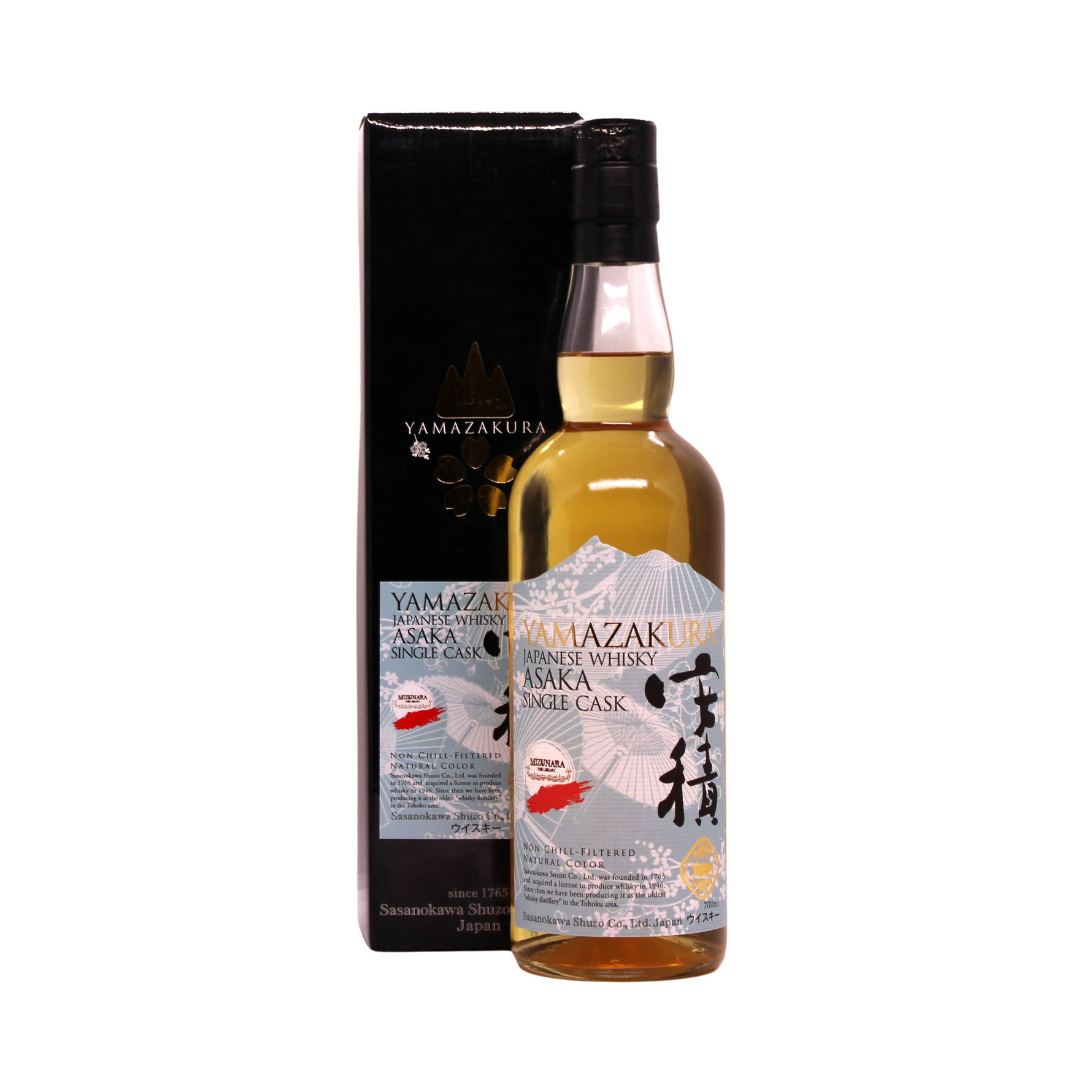 Yamazakura Asaka Single Malt Single Cask #20090 Japanese Whisky (Exclusive for Mizunara)