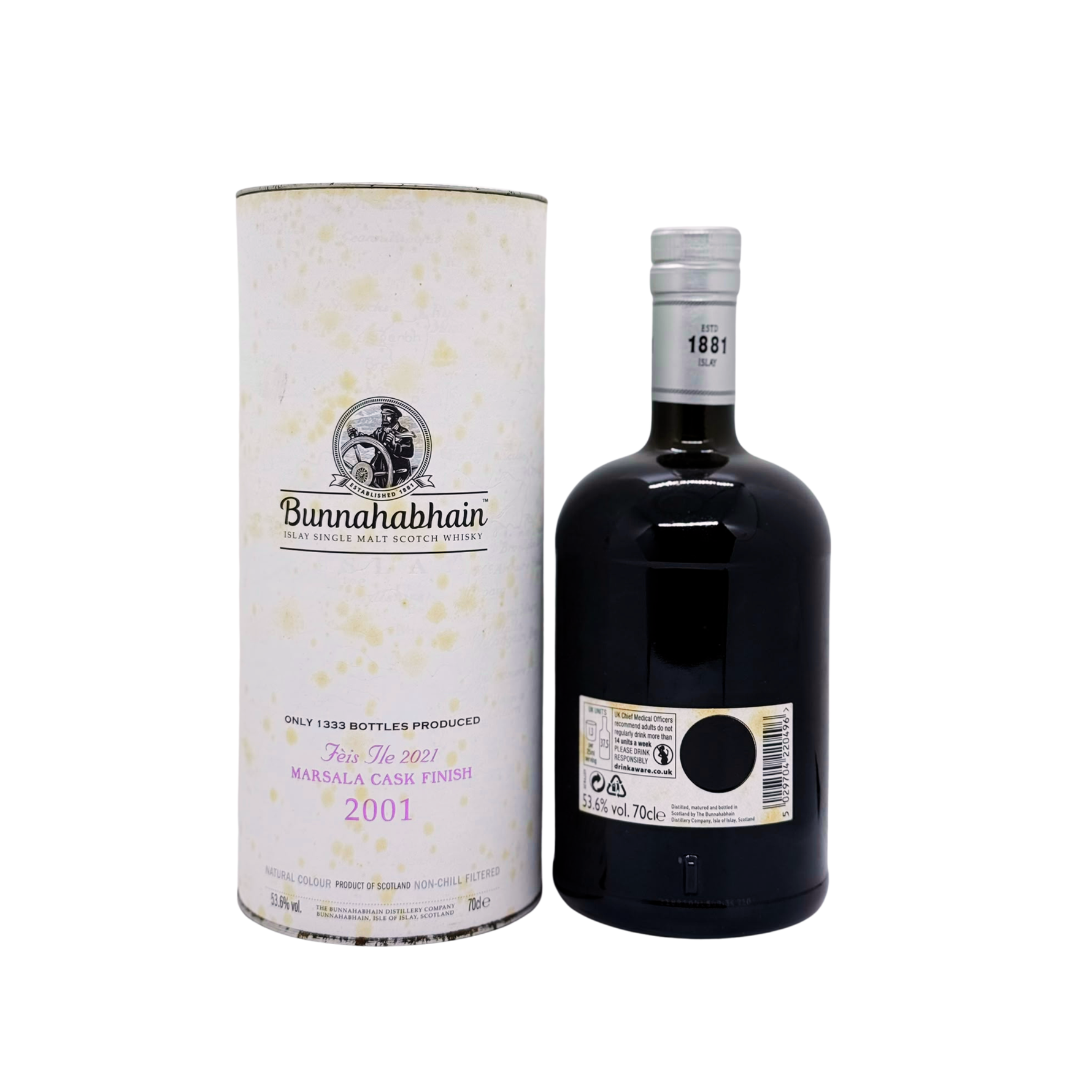 Bunnahabhain 2001 Marsala Cask Finish Feis Isle 2021 Release Single Malt Scotch Whisky