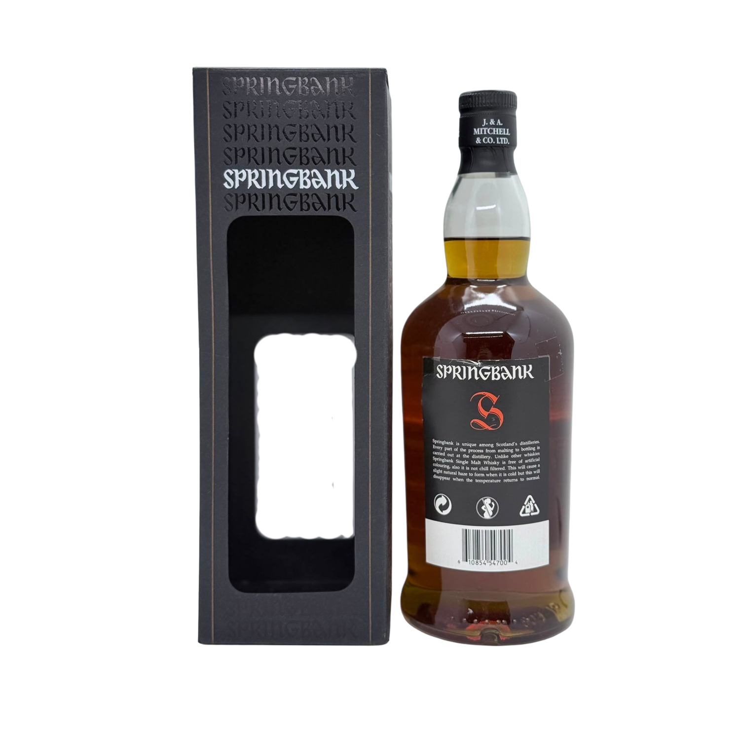 Springbank 12 Years Cask Strength 2012 Release 53.8% Single Malt Scotch Whisky