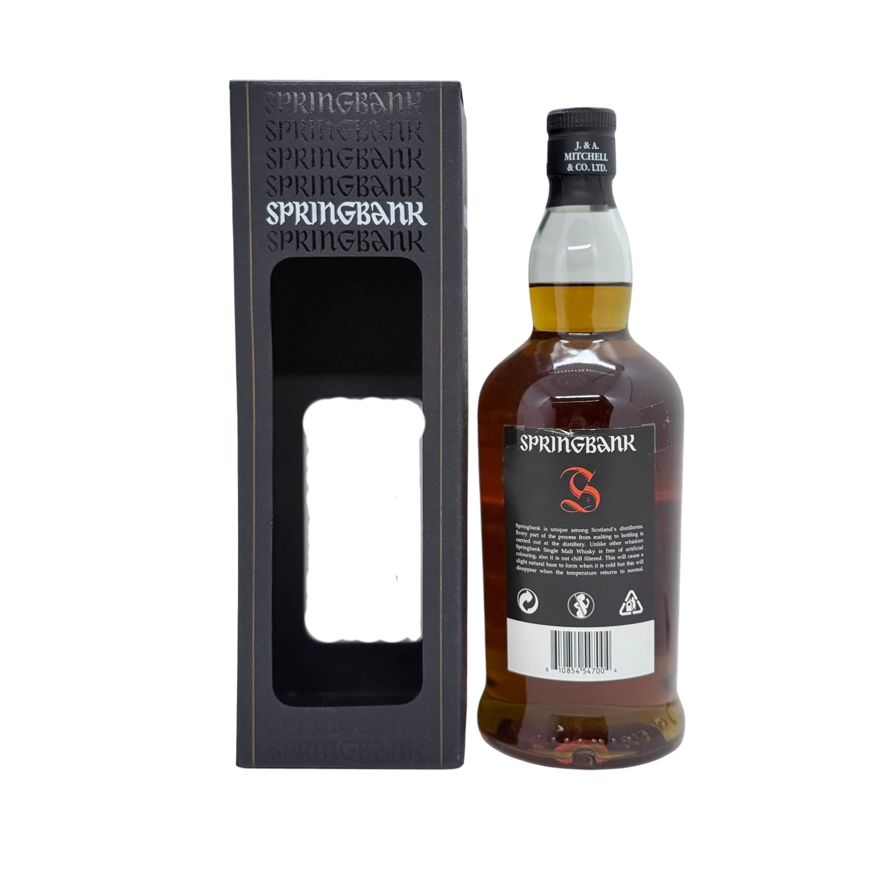 Springbank 12 Years Cask Strength 2012 Release 53.8% Single Malt Scotch Whisky