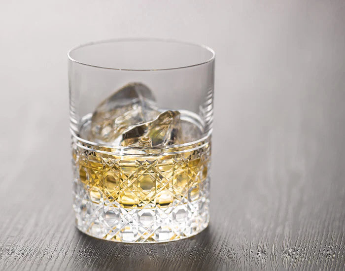 Kagami Crystal Whisky Rock Glass (Made in Japan) Model T444-1