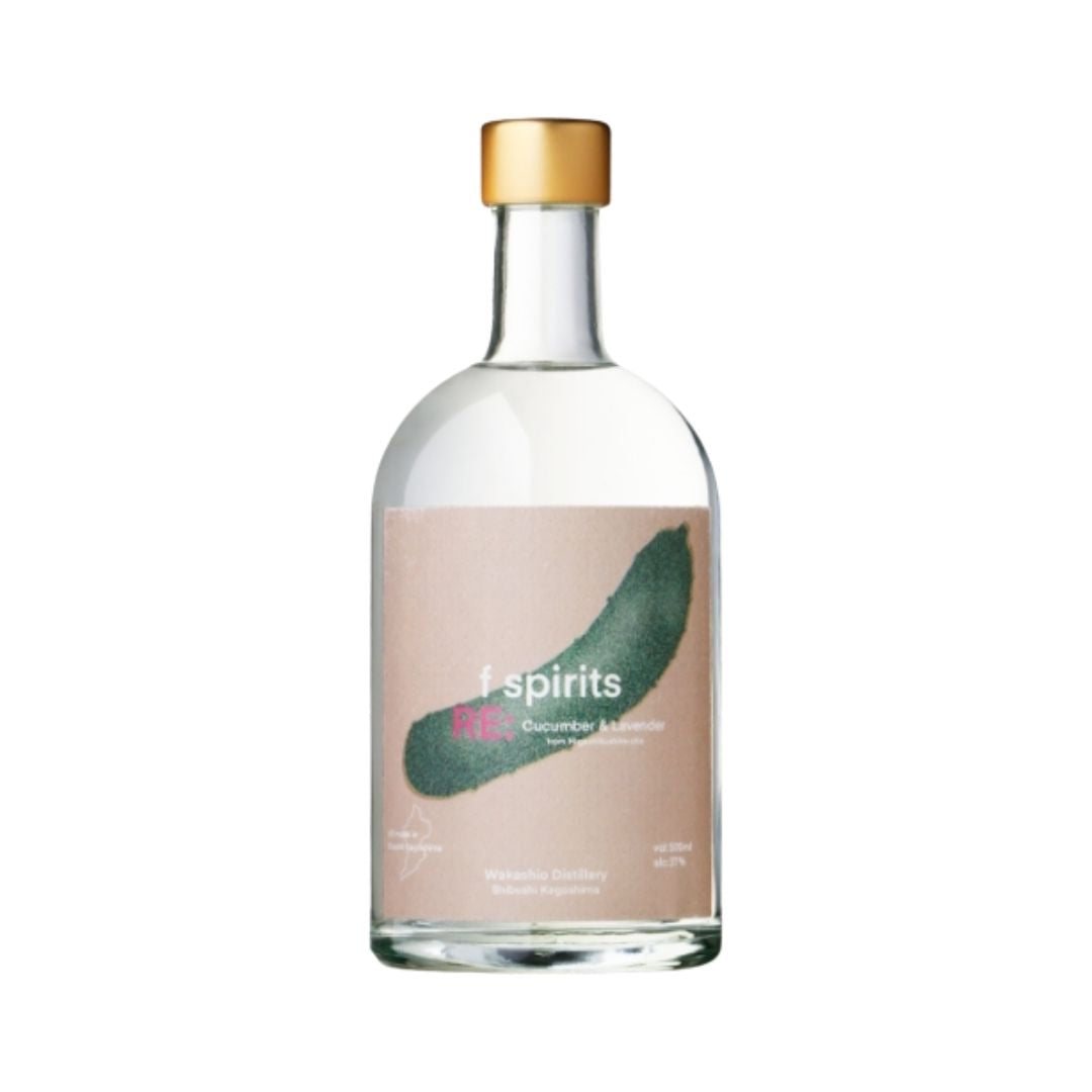 Wakashio "F Spirits" Cucumber & Lavender Japanese Spirit 500ml