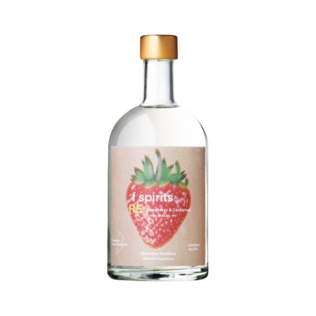 Wakashio "F Spirits" Strawberry & Cardamom Japanese Spirit 500ml