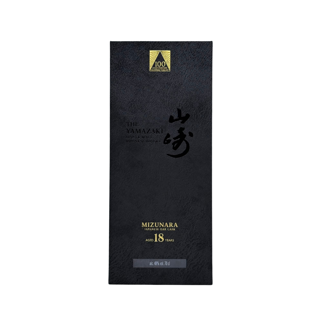 Yamazaki Mizunara 18 Years Old 100th Anniversary Single Malt Japanese Whisky