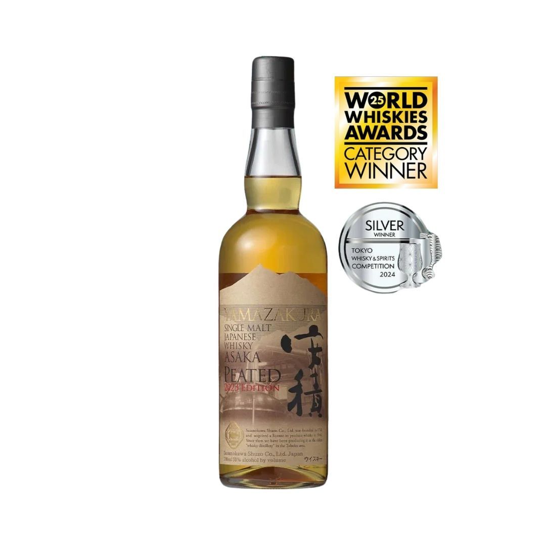 Yamazakura Asaka Distillery Peated 2023 Edition Single Malt Japanese Whisky