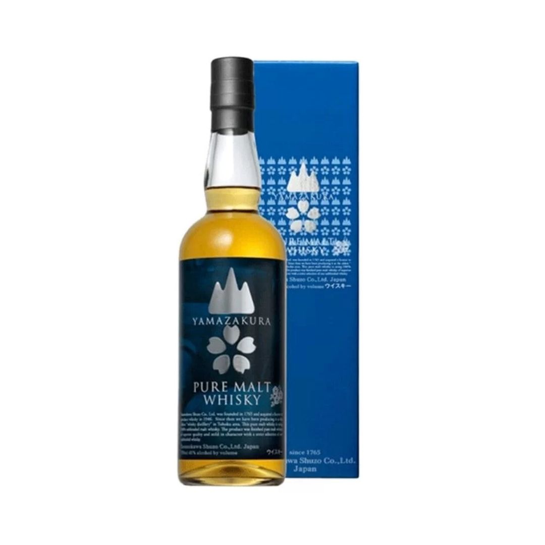 A pure malt whisky from Sasanokawa Shuzo featuring notes of cherry, oak combined with an earthiness. The "Pure Malt" indicates that no grain whisky has been used for this bottling and features components matured in Virgin Oak, Ex-Bourbon &amp; Sherry Cask Matured whiskies for reportedly over 5 years. It also has a component of peated malt at 50 ppm.&nbsp;Their own distillation has also gone through turbulent times in sync with the Japanese whisky market's boom and bust cycles with bulk spirit imports replac