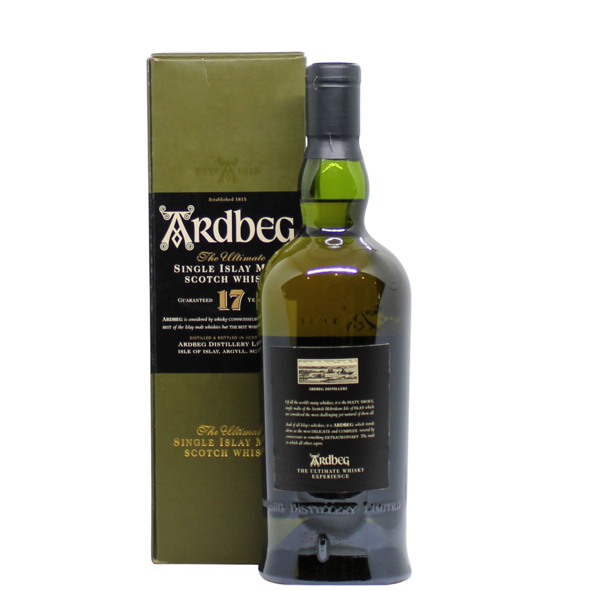 Ardbeg 17 Years (Discontinued Old Bottling) Single Malt Scotch Whisky