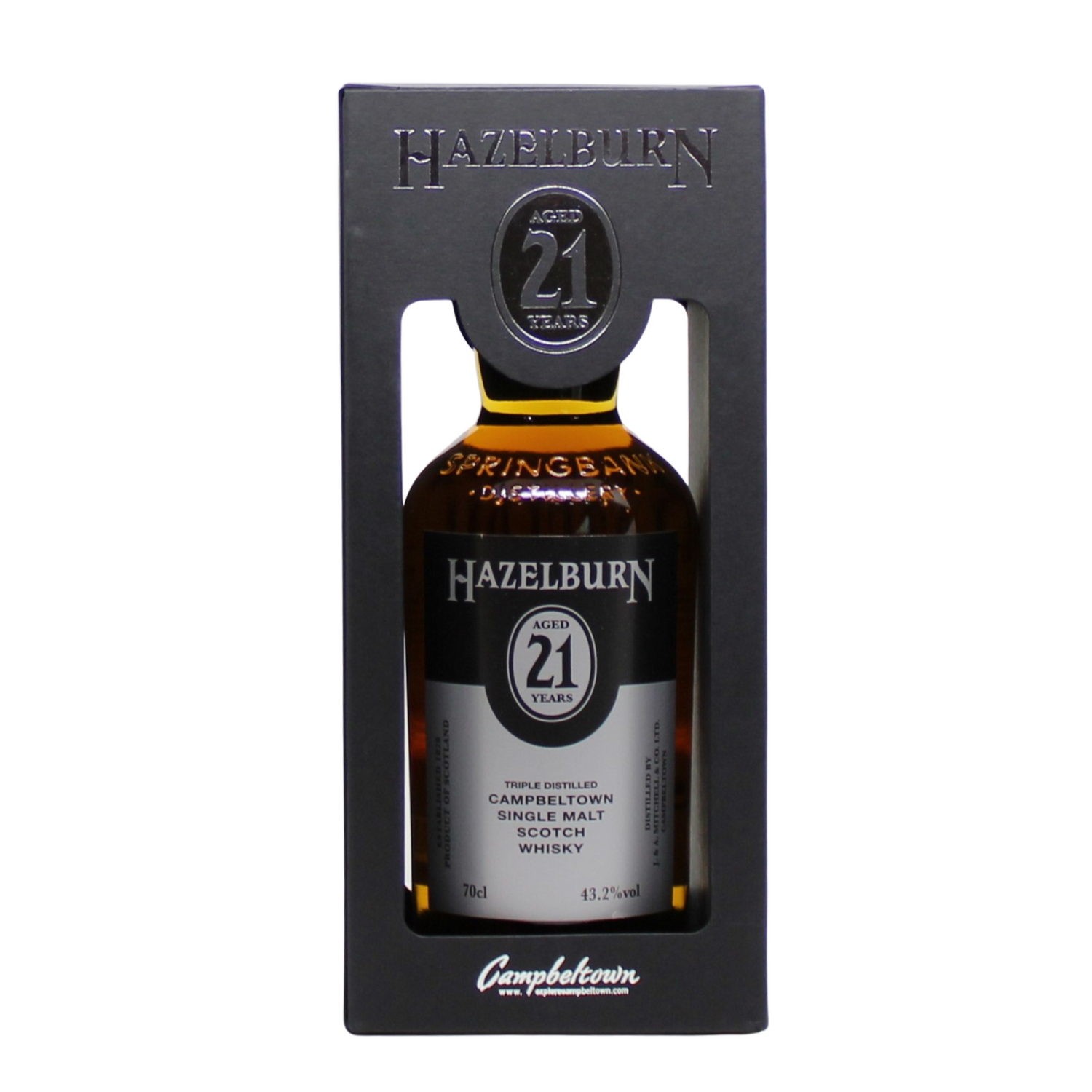 Hazelburn 21 Years Old Triple Distilled 2023 Release Single Malt Scotch Whisky