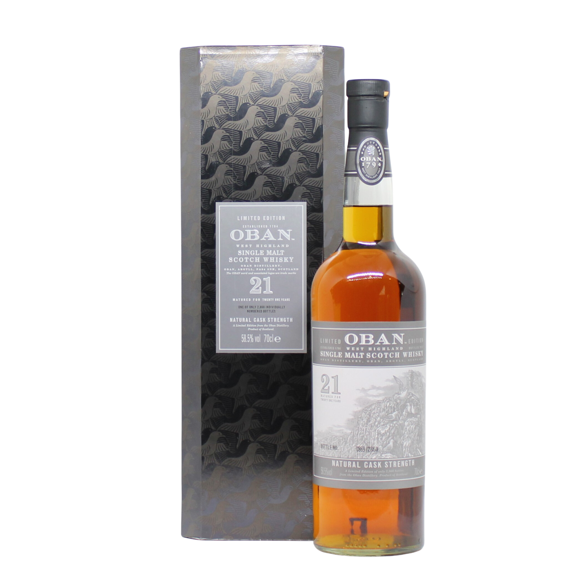 Oban 21 Limited Edition 2013 Special Release (Natural Cask Strength) Single Malt Scotch Whisky